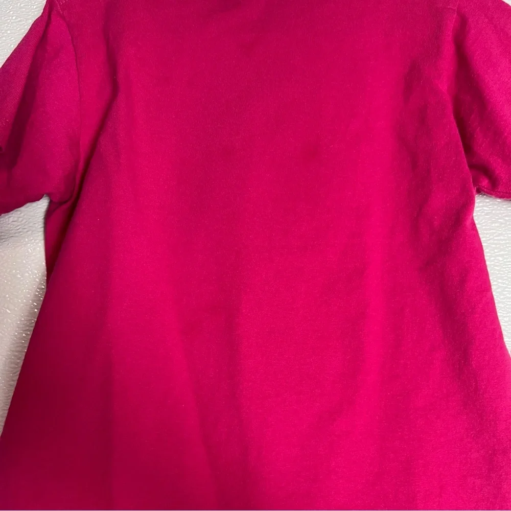 Girls Pink Graphic Tee La Llorona‎ Shirt Size M Kids Cotton